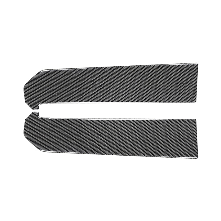 Car Carbon Fiber Central Control Side Gear Position Decorative Sticker for Subaru BRZ / Toyota 86 2013-2020, Left and Right Drive Universal