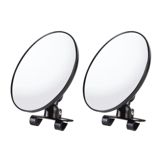 2 PCS Car Large Size Rearview Mirror Blind Spot Side Assistant Mirror