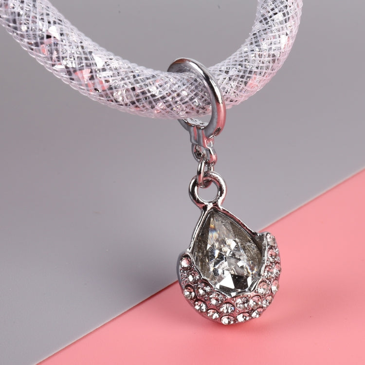 Car Diamond Metal + Plastic Keychain