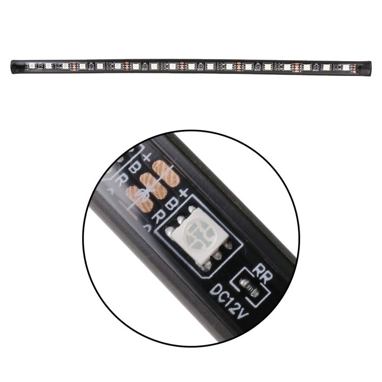 4 in 1 Universal Car USB 8-color APP Control LED Atmosphere Light Decorative Lamp, with 18LEDs Lamps Cable Length: 1.5m