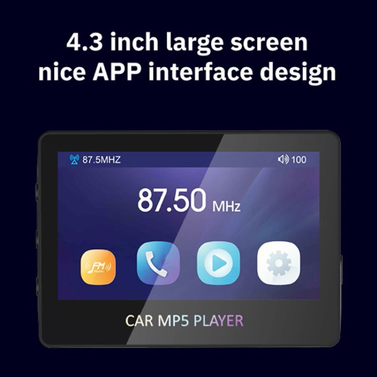 M6 Car MP5 Player Universal Android Large Screen Display