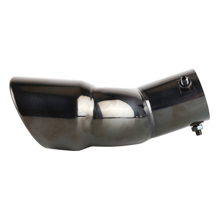 Universal Car Styling Stainless Steel Elbow Exhaust Tail Muffler Tip Pipe, Inside Diameter: 7.2cm