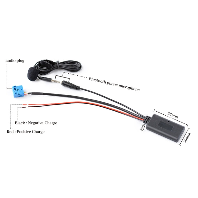 Car AUX Bluetooth Audio Cable + MIC for BMW X3