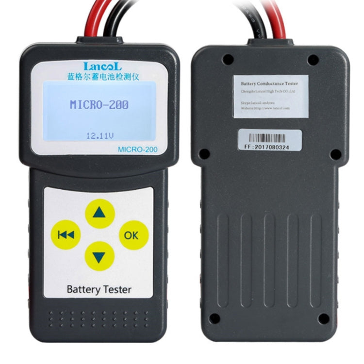 MICRO-200 Car Battery Tester Battery Internal Resistance Life Analyzer