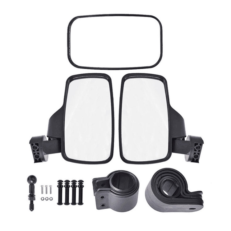 Universal For All-terrain Vehicles Central Rearview Mirror Side Mirror Combination Set For UTV / ATV