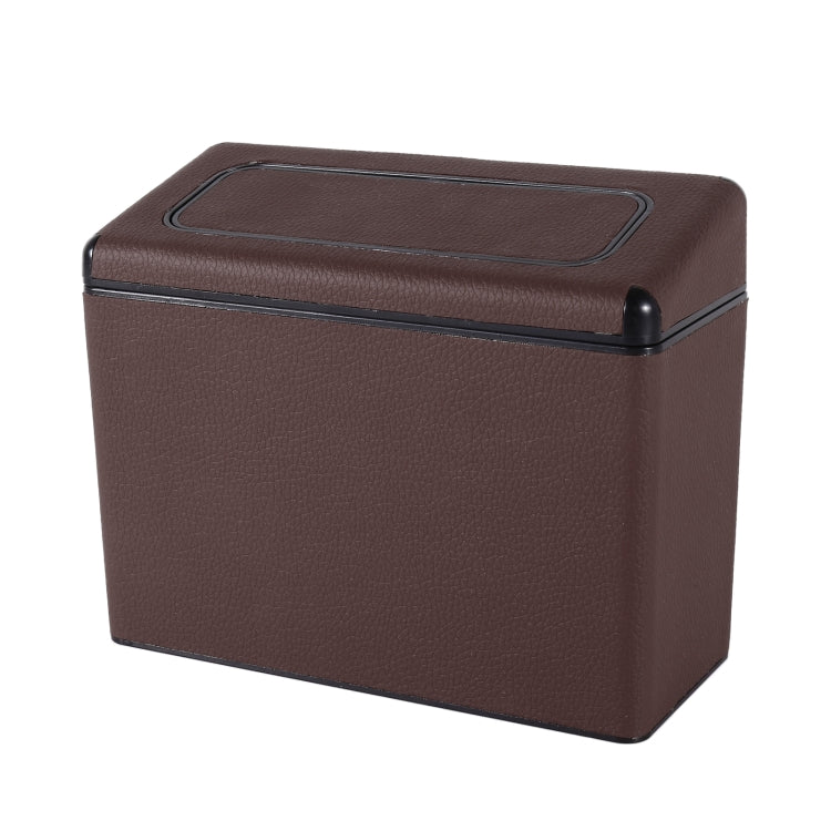Car Plastic Trash Can Large Capacity Interior Accessories Box