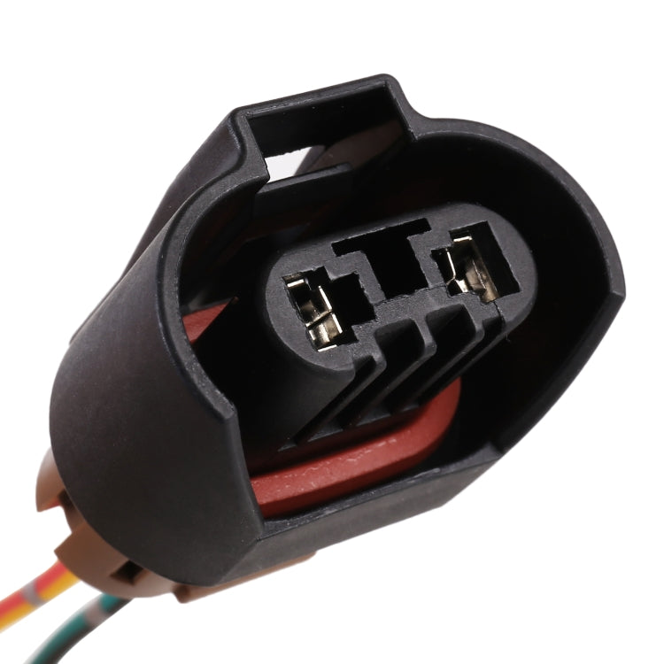 1 Pair 9005 Bulb Holder Base Female Socket with Cable for Toyota