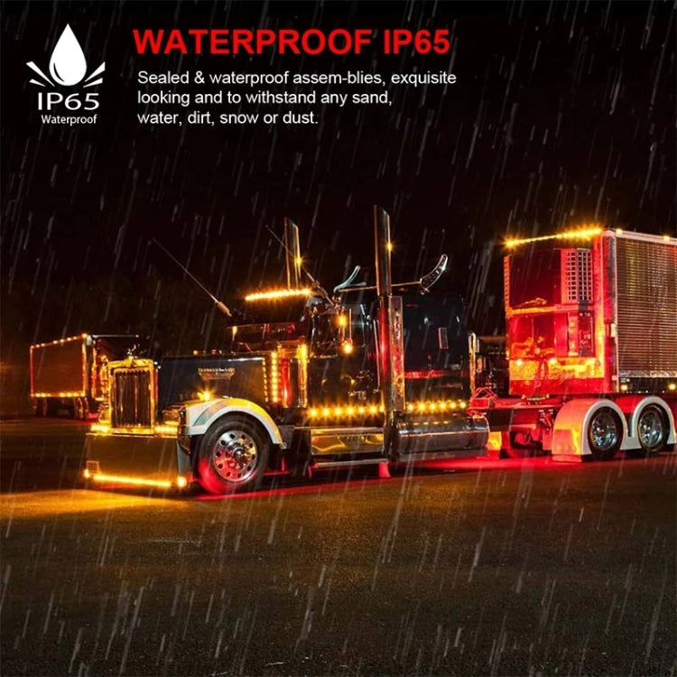 5 PCS MK-093 Car / Truck 6LEDs Side Marker Indicator Lights Bulb Lamp