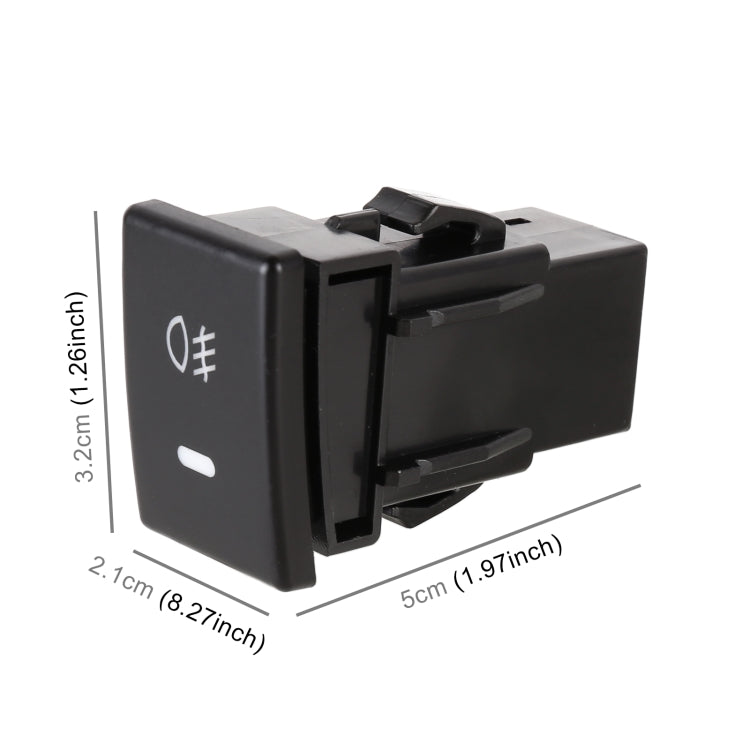 TS-16 Car Fog Light On-Off Button Switch with Cable for Isuzu mu-X