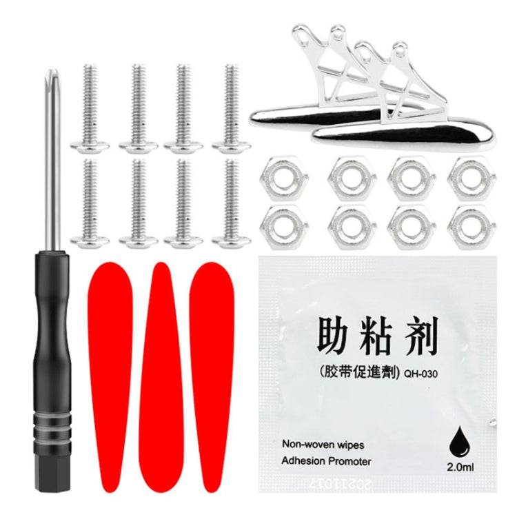 Car Mini Rear Wing with Light Solar Anti-collision Tail Light