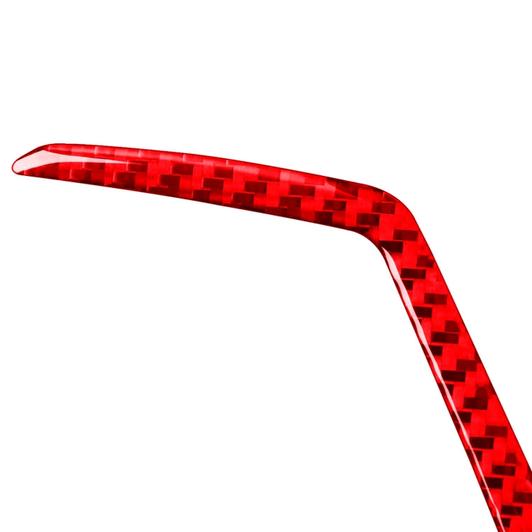 For Honda CRV 2007-2011 Carbon Fiber Car Steering Wheel Decorative Sticker, Left Drive