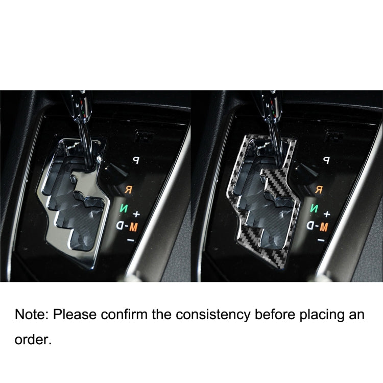 Car Carbon Fiber Gear Decorative Sticker for Toyota Corolla / Levin 2014-2018, Right Drive