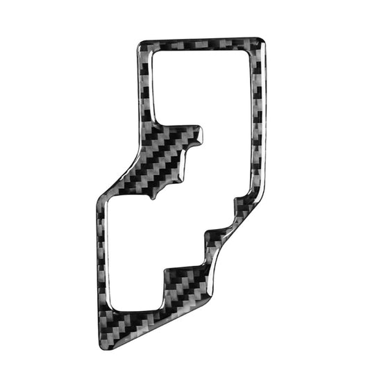 Car Carbon Fiber Gear Decorative Sticker for Toyota Corolla / Levin 2014-2018, Left Drive