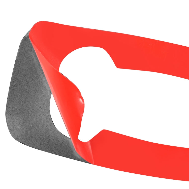 Car Carbon Fiber Window Lift B Decorative Sticker for Volvo XC90 2008-2014, Left Drive