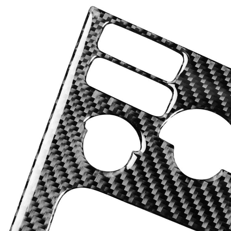 Car Carbon Fiber Control Panel Set B Decorative Sticker for Volvo XC90 2003-2014, Left and Right Drive Universal