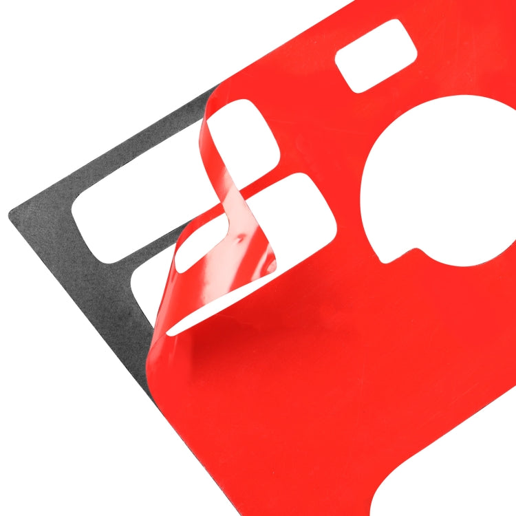 Car Carbon Fiber Control Panel Set B Decorative Sticker for Volvo XC90 2003-2014, Left and Right Drive Universal