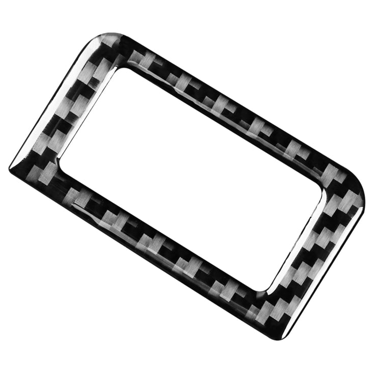 Car Carbon Fiber Trunk Switch Sticker for Audi A6L / A7 2019-, Left and Right Drive Universal