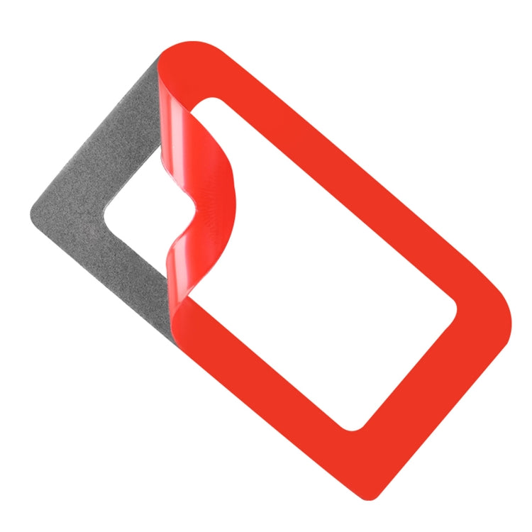 Car Carbon Fiber Trunk Switch Sticker for Audi A6L / A7 2019-, Left and Right Drive Universal