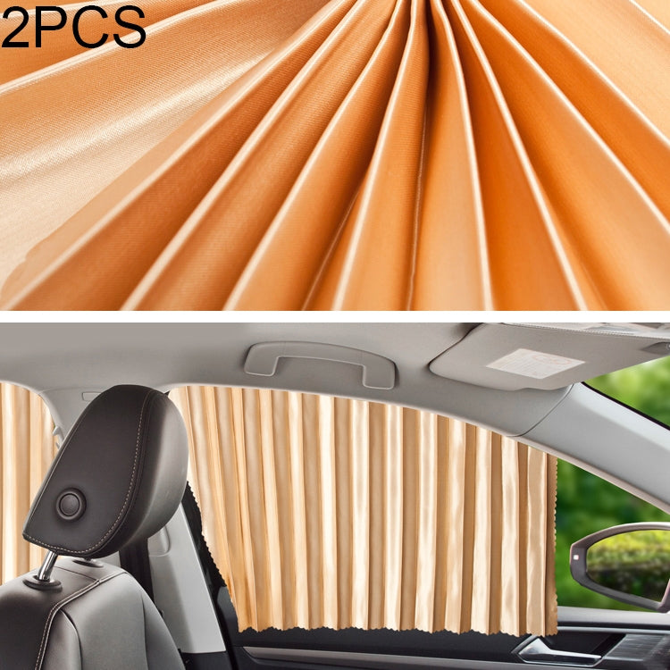 2 PCS Car Auto Sunshade Curtains Windshield Cover for the Front Seat