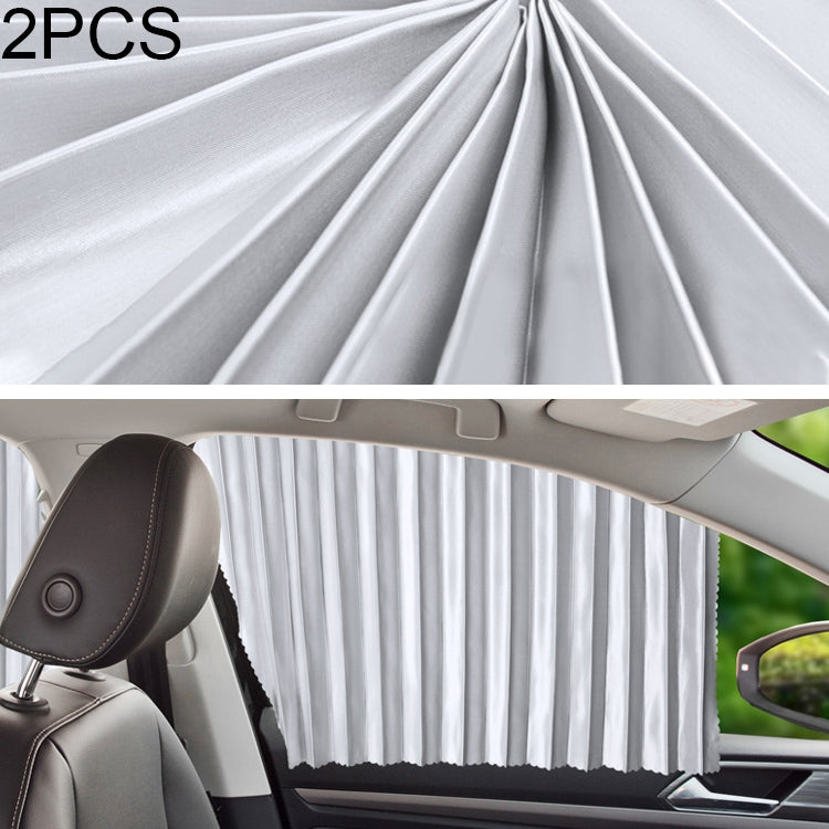 2 PCS Car Auto Sunshade Curtains Windshield Cover for the Front Seat