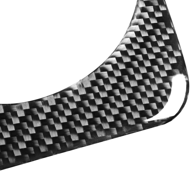 Car Carbon Fiber Handrail Cup Holder Decorative Sticker for Mazda RX8 2004-2008, Left Drive