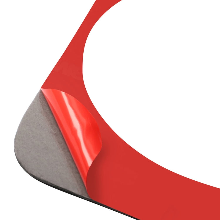 Car Carbon Fiber Handrail Cup Holder Decorative Sticker for Mazda RX8 2004-2008, Left Drive