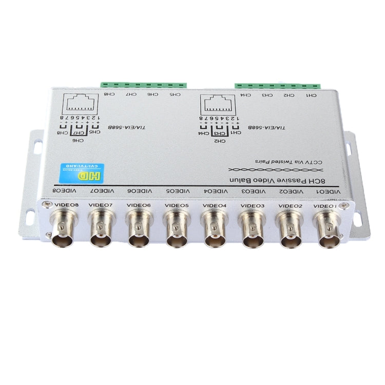 HD208 HD-CVI/TVI/AHD CCTV 8CH Passive Video Balun