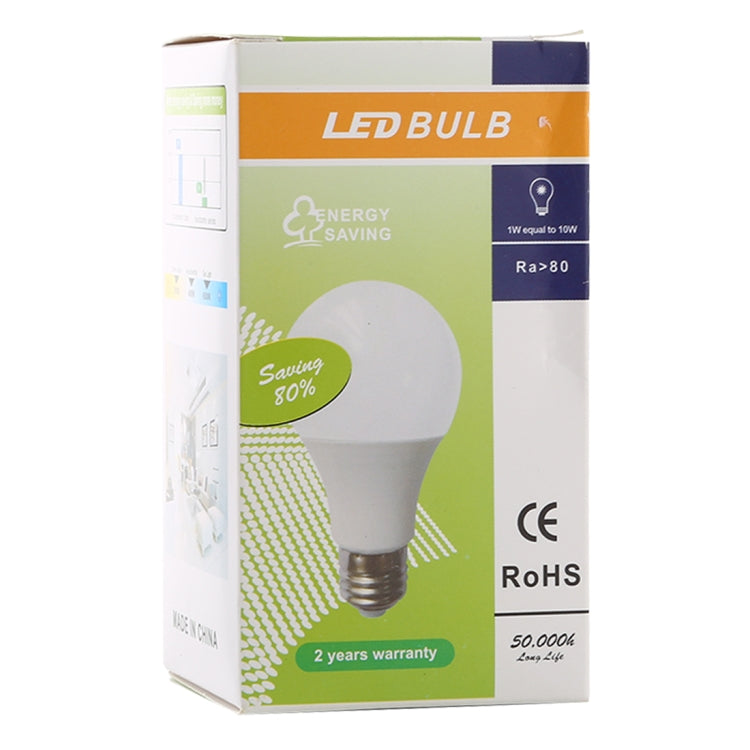 LED Energy-Saving Bulb White Light 6000-6500K AC 85-265V