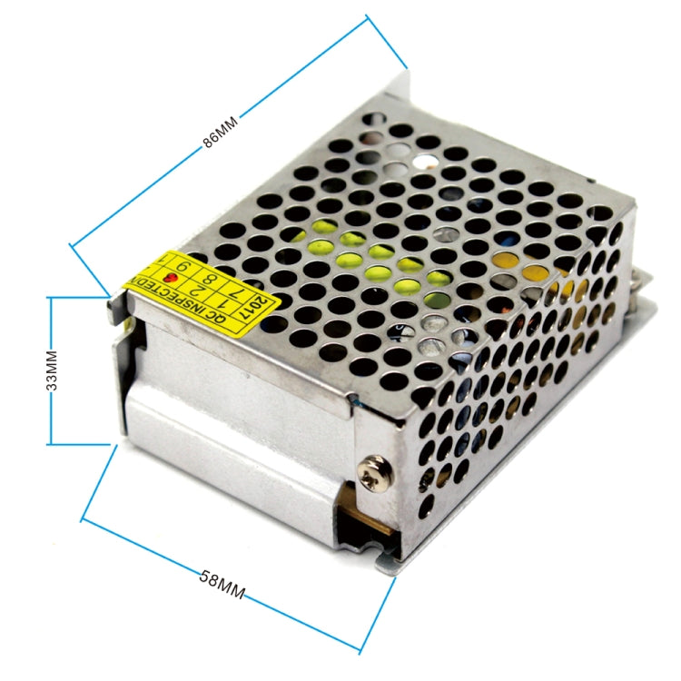 LED Regulated Switching Power Supply, Size: 86 x 58 x 33mm