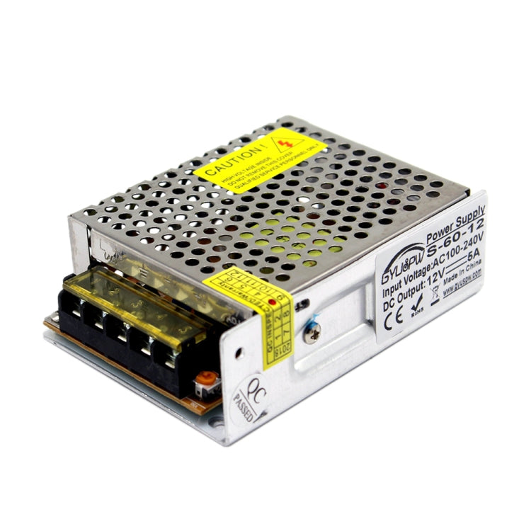 LED Regulated Switching Power Supply, Size: 110 x 79 x 36mm