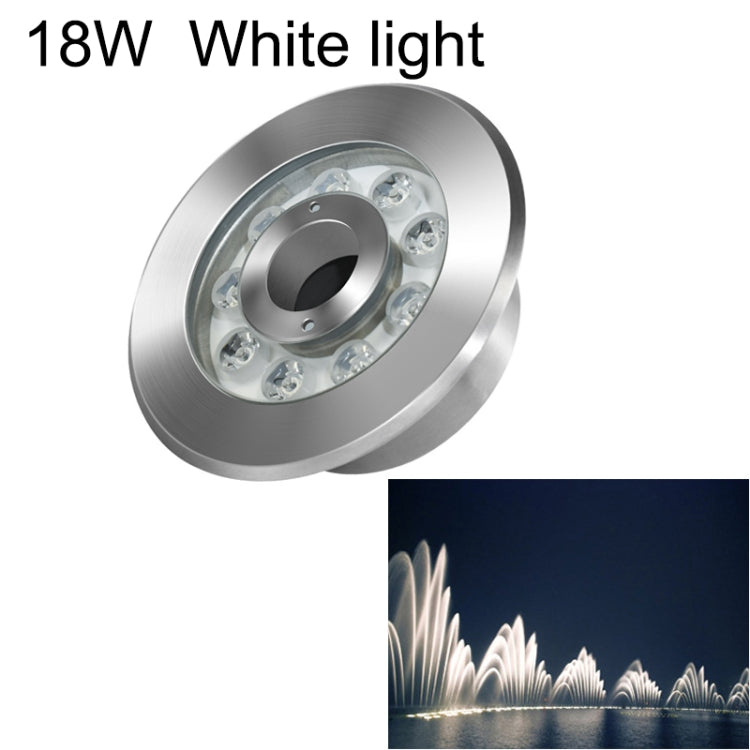 Landscape Ring LED Stainless Steel Underwater Fountain Light