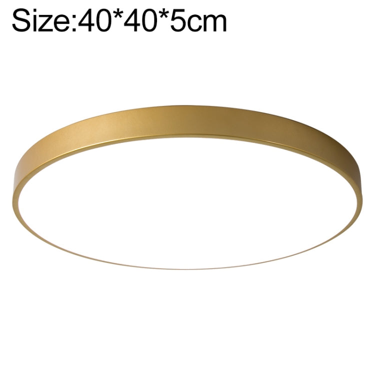 Macaron LED Round Ceiling Lamp, White Light