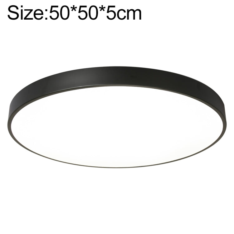 Macaron LED Round Ceiling Lamp, White Light