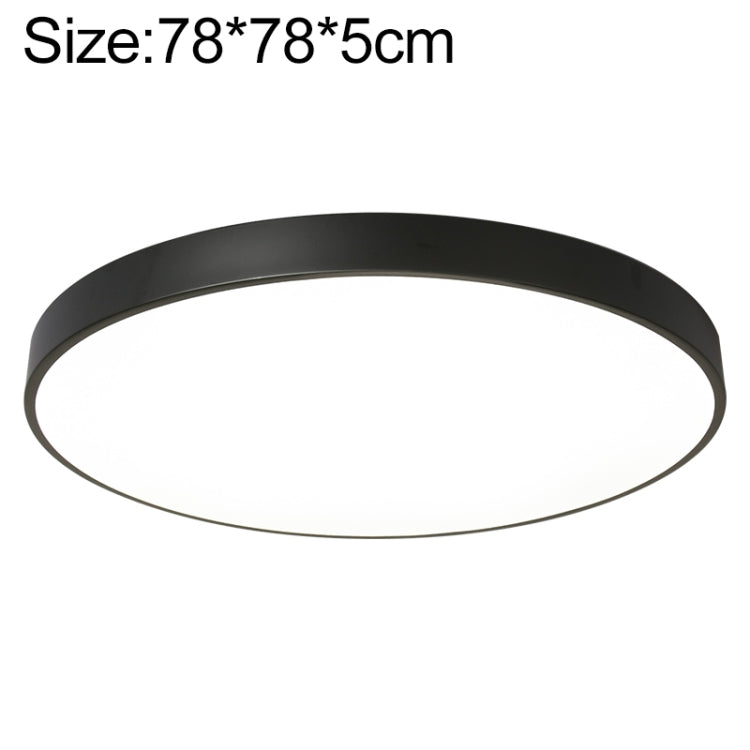 Macaron LED Round Ceiling Lamp, White Light