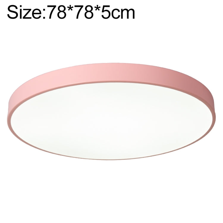 Macaron LED Round Ceiling Lamp, 3-Colors Light