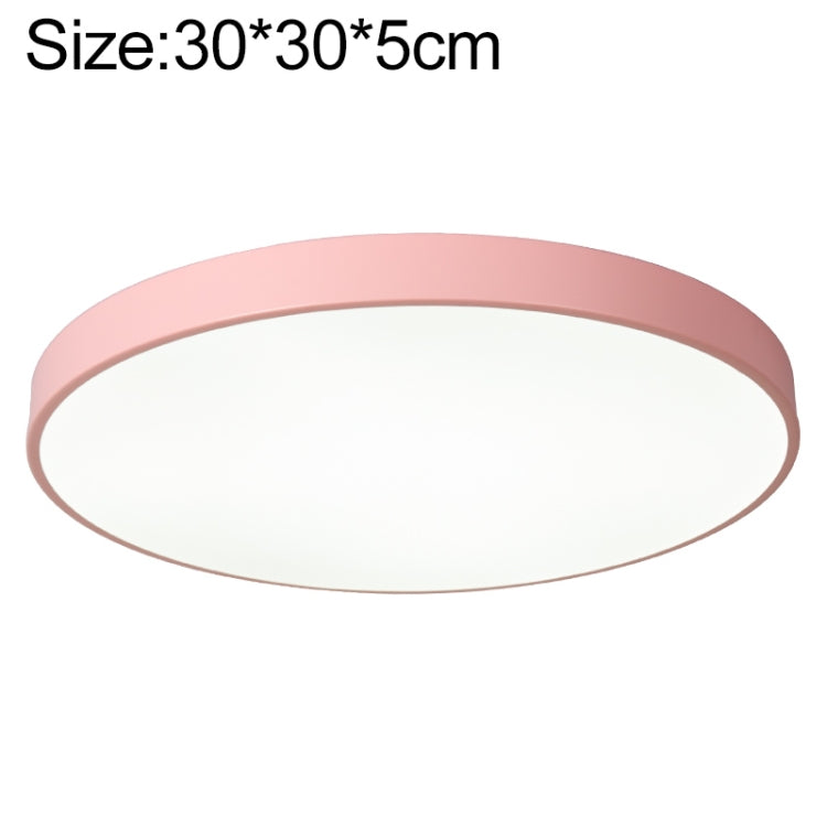Macaron LED Round Ceiling Lamp, Stepless Dimming