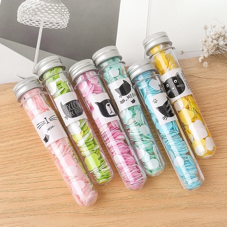 10pcs Disposable Portable Travel Tube Shape Boxed Confetti Soap Mini Soap Plate, Emoji Series, Animal Series, Succulent Series, Fruit Series, Words Series, Constellation Series, Cherry Blossom Series, Pig Baby Series