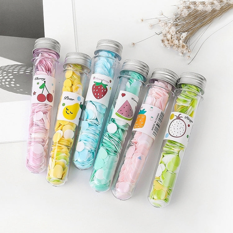 10pcs Disposable Portable Travel Tube Shape Boxed Confetti Soap Mini Soap Plate, Emoji Series, Animal Series, Succulent Series, Fruit Series, Words Series, Constellation Series, Cherry Blossom Series, Pig Baby Series