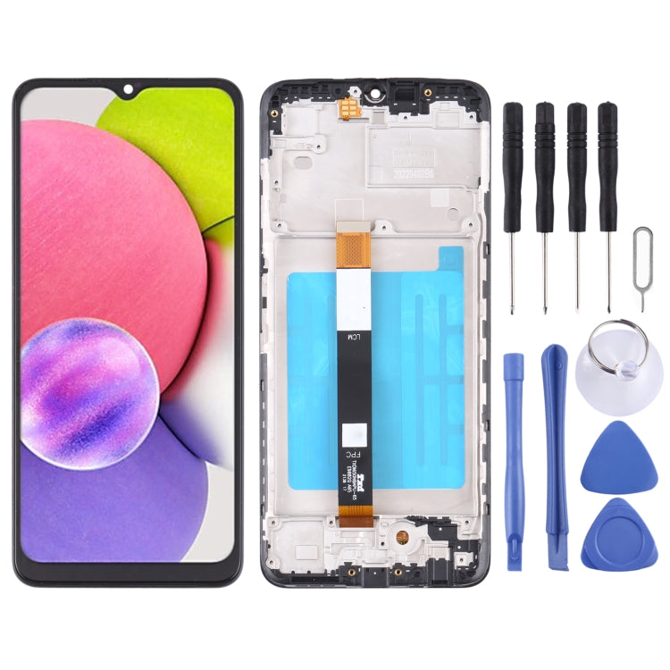 LCD Screen and Digitizer Full Assembly with Frame