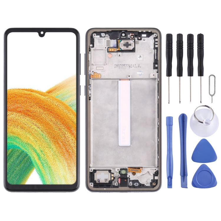 Original LCD Screen and Digitizer Full Assembly with Frame