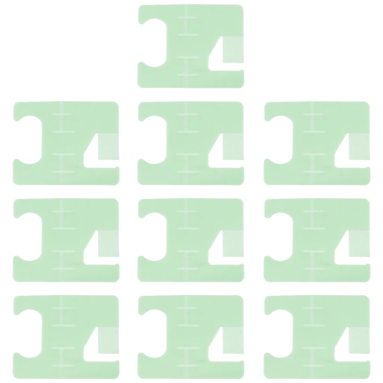 10 PCS Battery Adhesive Tape Stickers