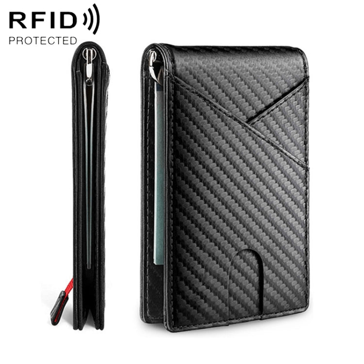 W2108A1 Carbon fiber Business Wallet For Men