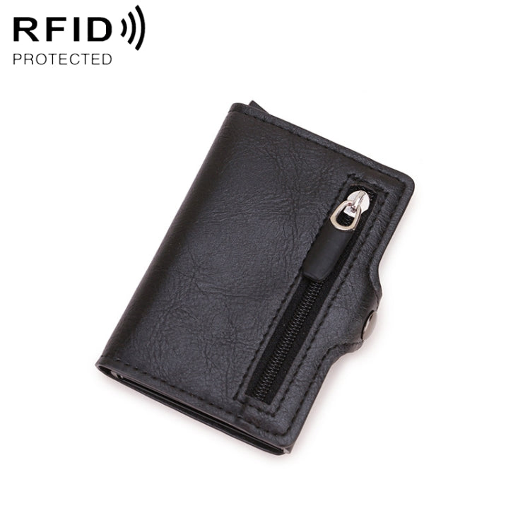 C1911H9 RFID Multi-card PU Leather Metal Card Package