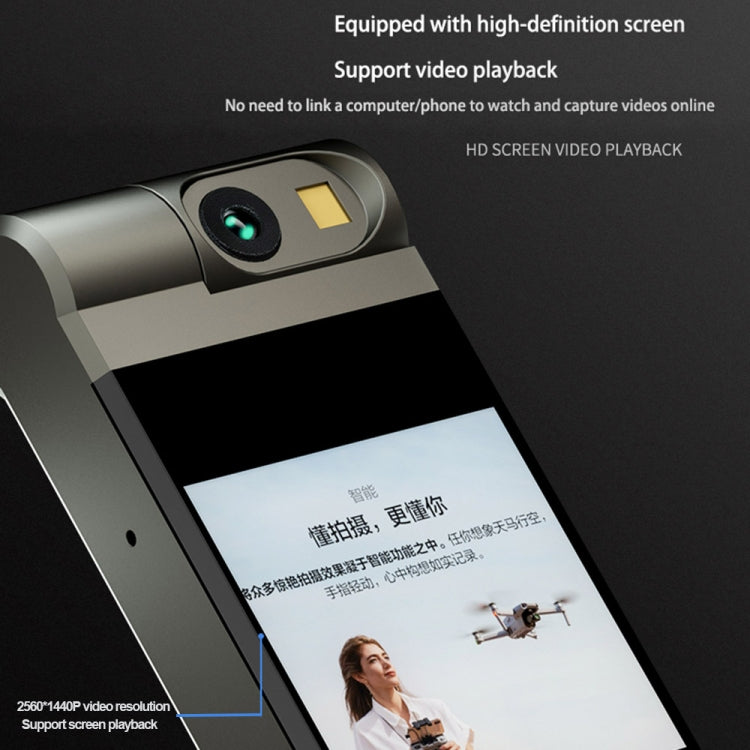 B40 2K Portable Mini Camera HD Video Recorder Support Loop Recording & Motion Detection