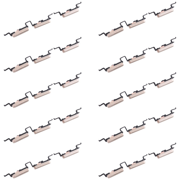 10pcs Power Button + Volume Control Button