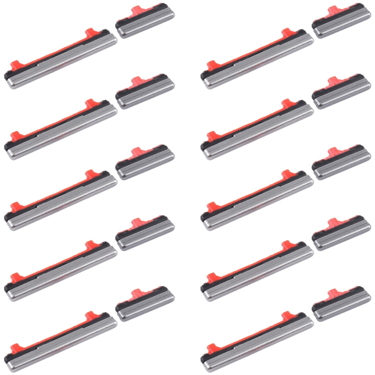 10pcs Power Button + Volume Control Button