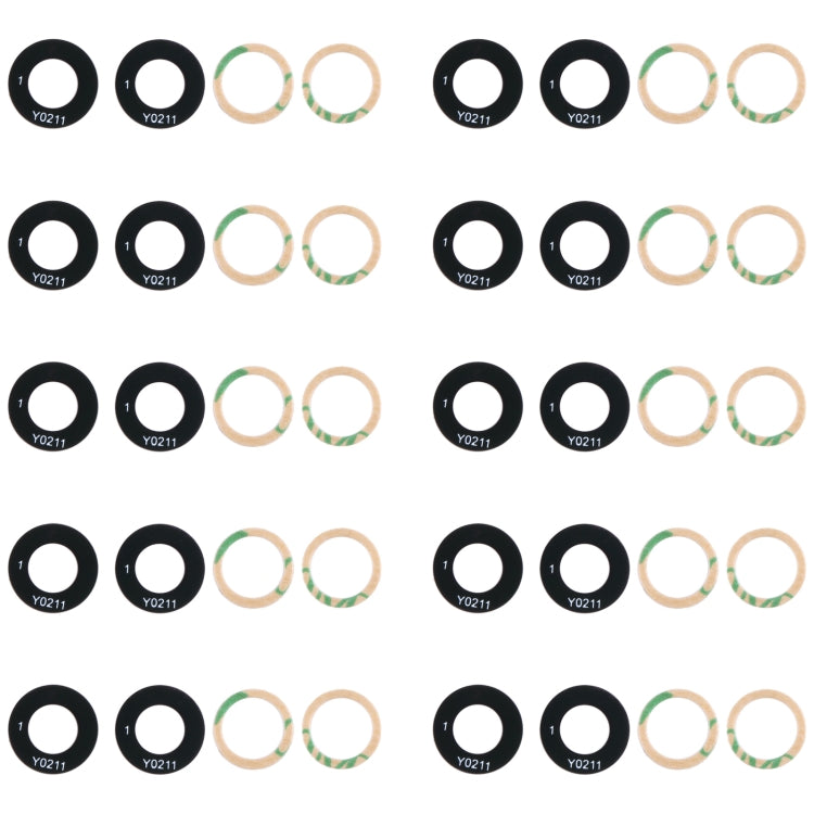 10set Back Camera Lens