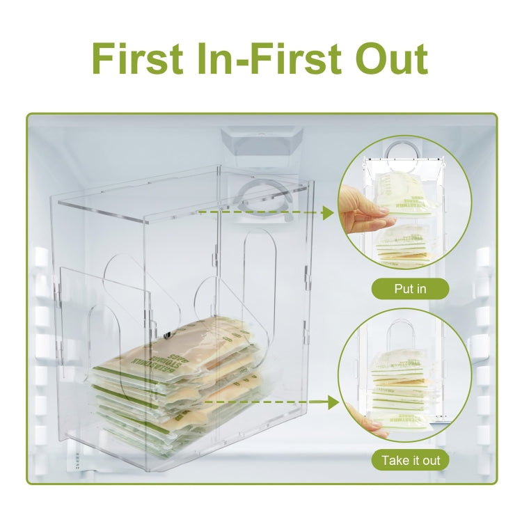 Acrylic Baby Breastmilk Storage Bags Containers