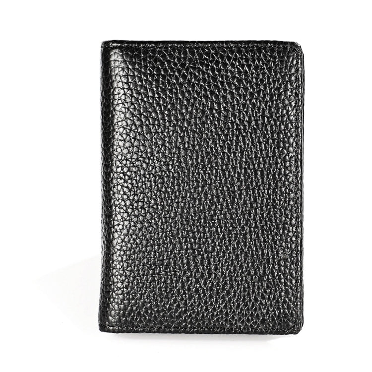 KB156 Antimagnetic RFID Men Leather Card Bag Card Holder