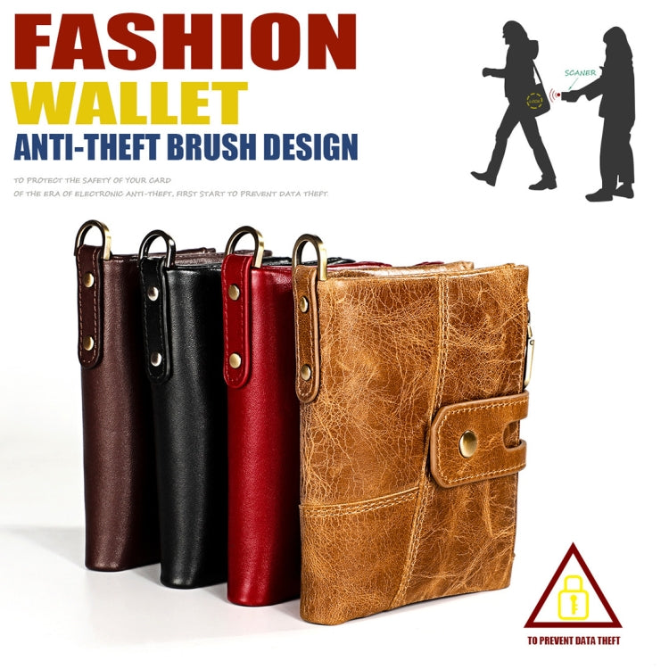 3515 Antimagnetic RFID Multi-function Leather Men Wallet with Card Holder